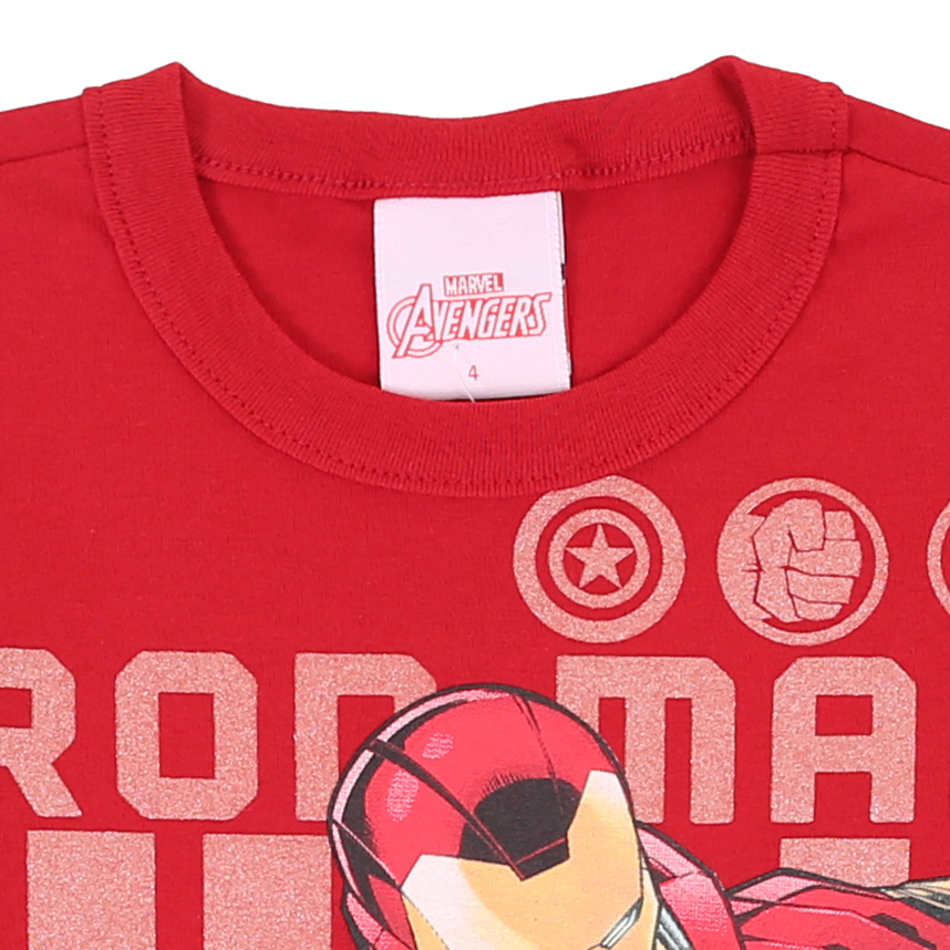 Camiseta Infantil Brandili Manga Longa The Avengers