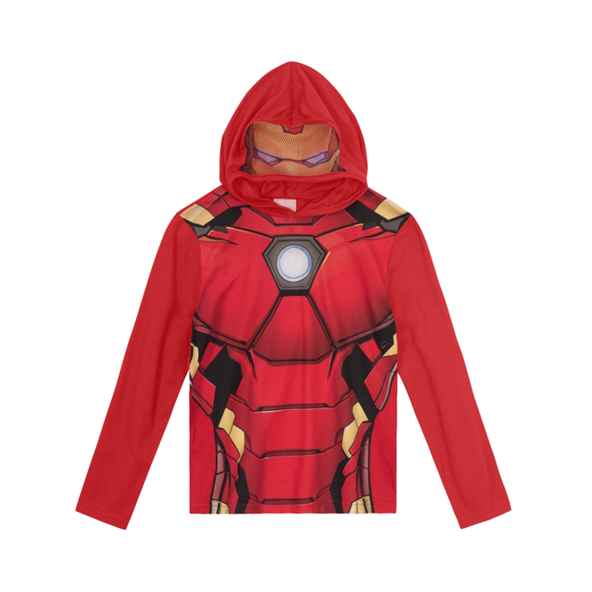 Camiseta Infantil Brandili The Avengers Com Capuz