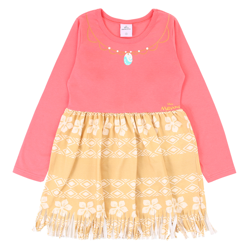 Vestido Infantil Brandili Moana Disney Princesas Vestido Infantil Brandili Moana Disney Princesas