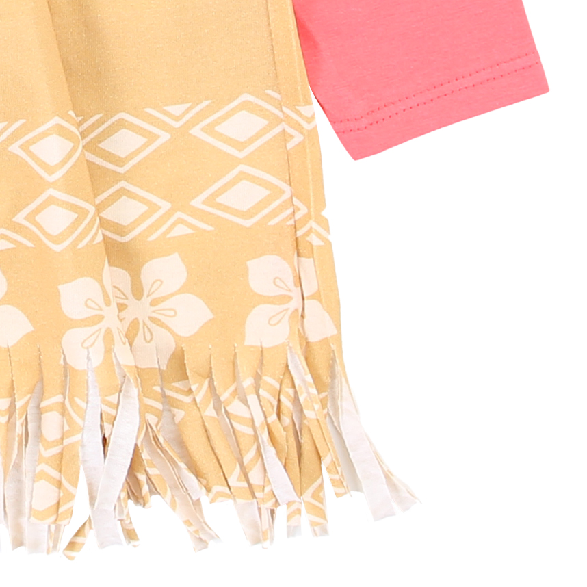 Vestido Infantil Brandili Moana Disney Princesas Vestido Infantil Brandili Moana Disney Princesas