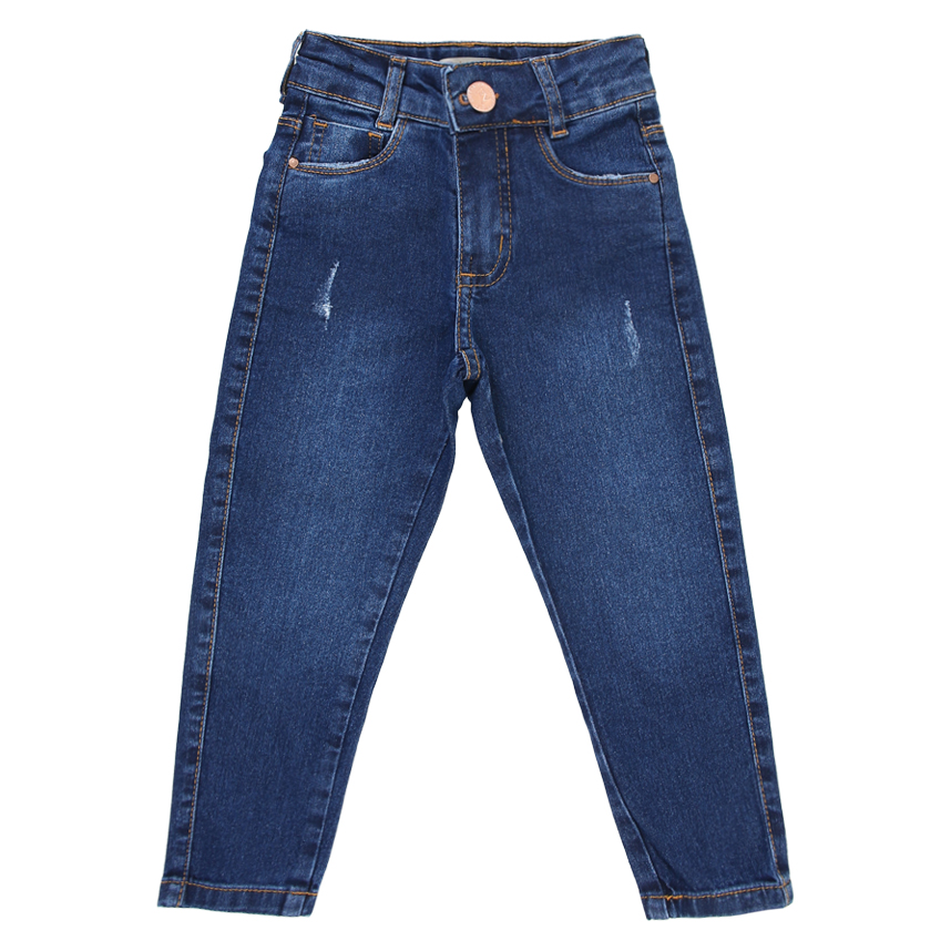 Calça Jeans Juvenil Revert Jeans Com Elastano Mom