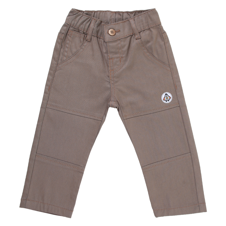 Calça Sarja Infantil Clube do Doce Aplicação Foguete