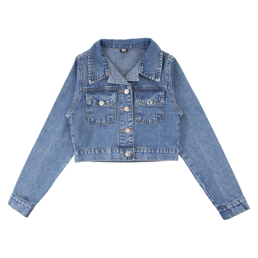 Jaqueta Juvenil Pami Jeans Com Botões