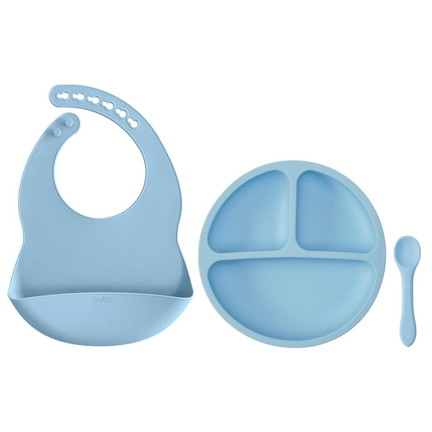 Kit Refeição em Silicone +6M - 3 Peças Kit Refeição em Silicone +6M - 3 Peças