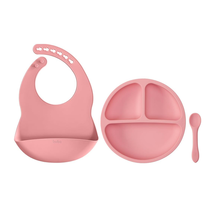Kit Refeição em Silicone +6M - 3 Peças Kit Refeição em Silicone +6M - 3 Peças