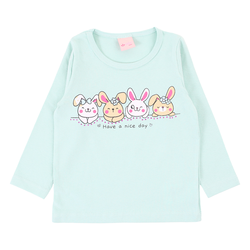 Blusa Infantil Color Mini Have a Nice Day