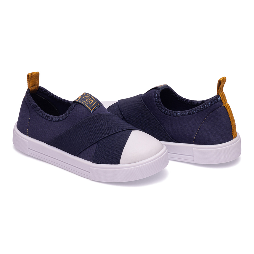 Tênis Infantil Pimpolho Calce Fácil Detalhe Elástico