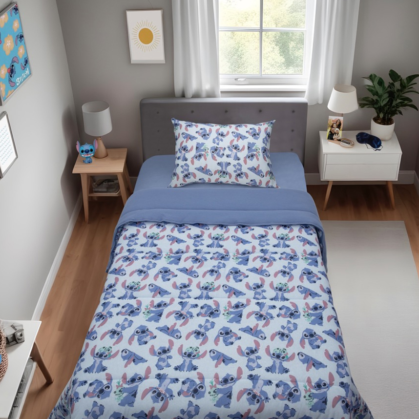 Edredom Portallar Infantil Estampa Stitch E Xepa