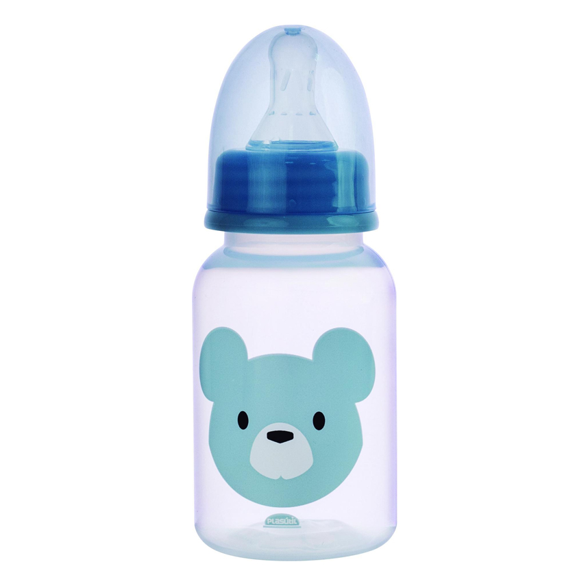 Mamadeira Plasútil Estampa Urso Azul 150 ml Mamadeira Plasútil Estampa Urso Azul 150 ml
