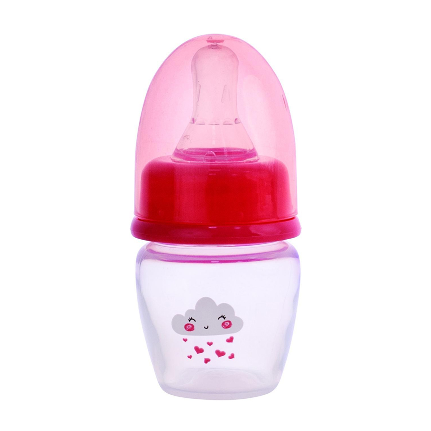 Mamadeira Plasútil Com Estampa de Nuvem Rosa 40 ml Mamadeira Plasútil Com Estampa de Nuvem Rosa 40 ml