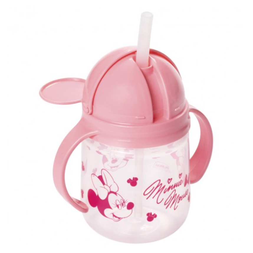 Caneca Plasútil Treinamento Com Canudo Minnie 350 ml Caneca Plasútil Treinamento Com Canudo Minnie 350 ml