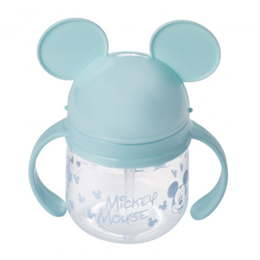 Caneca Treinamento Plasútil 260 ML Com Canudo Mickey
