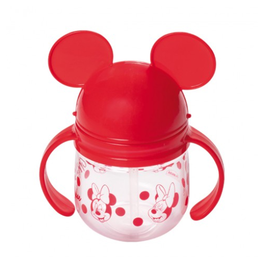 Caneca Plasútil Treinamento Canudo Minnie Vermelho 260 ml Caneca Plasútil Treinamento Canudo Minnie Vermelho 260 ml
