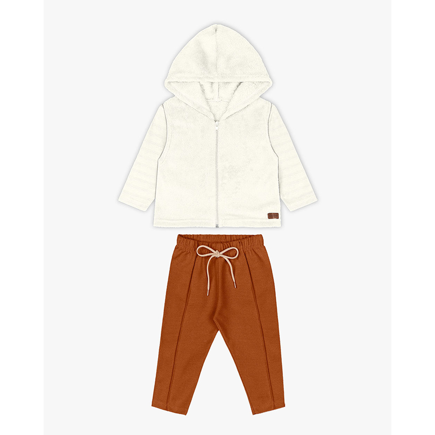 Conjunto Infantil Reirex Camiseta Com Colete E Calça Conjunto Infantil Reirex Camiseta Com Colete E Calça