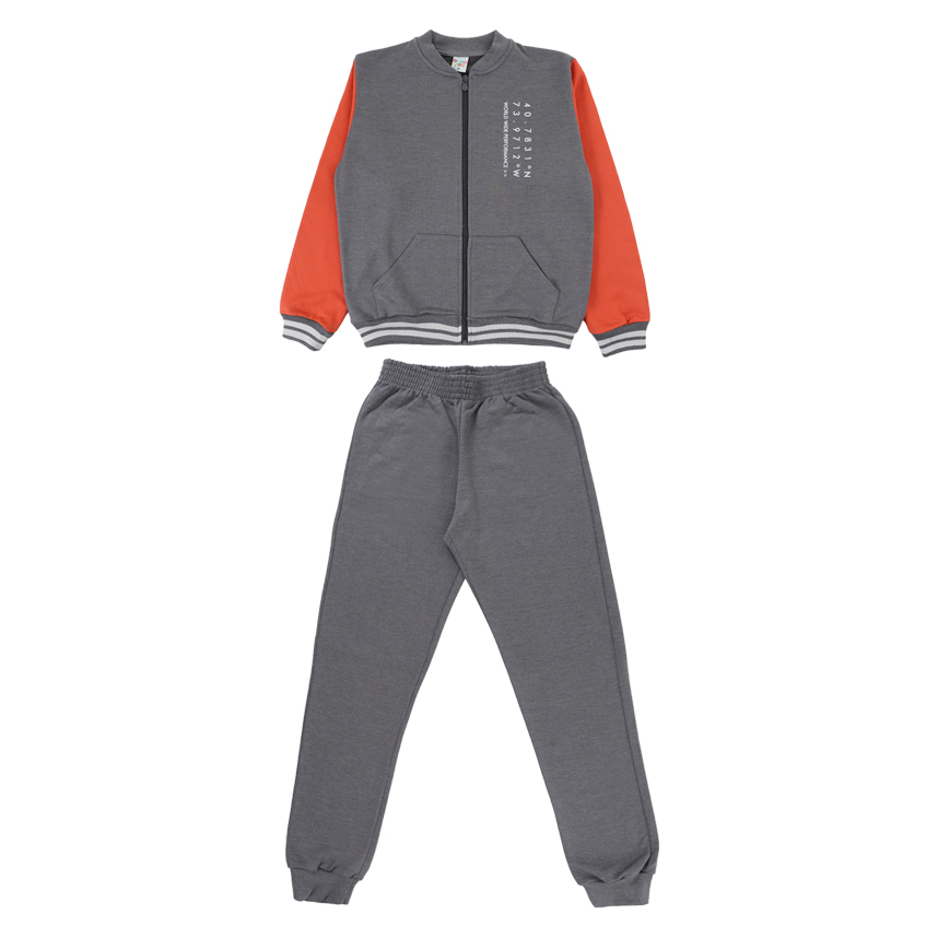 Conjunto Juvenil Have Fun Jaqueta Estilo Universitário Com Zíper