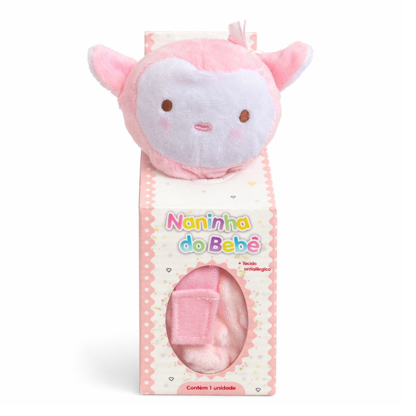 Naninha Kitstar Coruja Com Prendedor