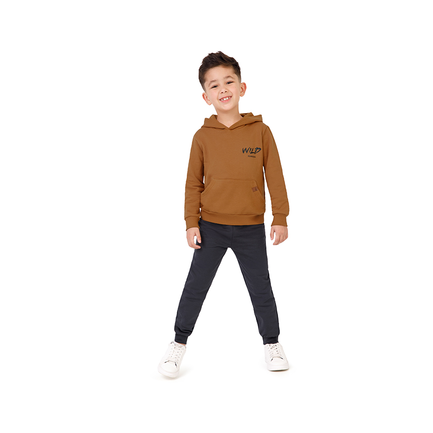 Conjunto Infantil Malwee Blusão Em Moletom Com Capuz