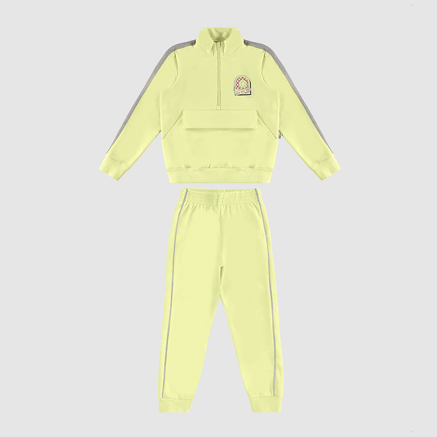 Conjunto Infantil Malwee Blusão Estampado Com Bolso