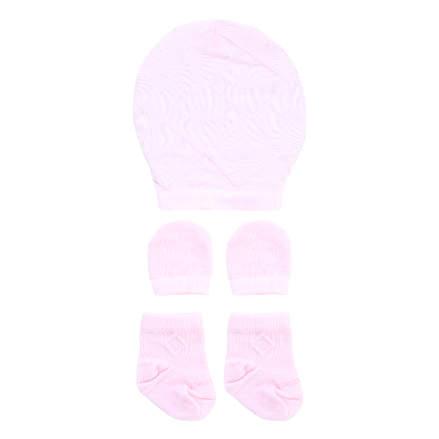 Kit Enxoval Centopé Tecido Trabalhado - 3 Peças Kit Enxoval Centopé Tecido Trabalhado - 3 Peças