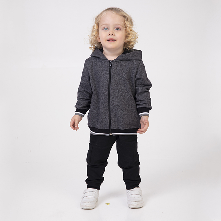 Conjunto Infantil Carinhoso Jaqueta Com Capuz