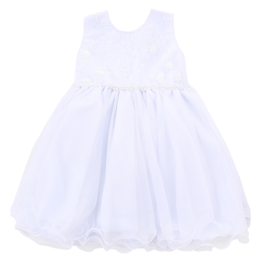 Vestido Infantil Nelu Com Pala Bordada E Bolero Pérolas Vestido Infantil Nelu Com Pala Bordada E Bolero Pérolas