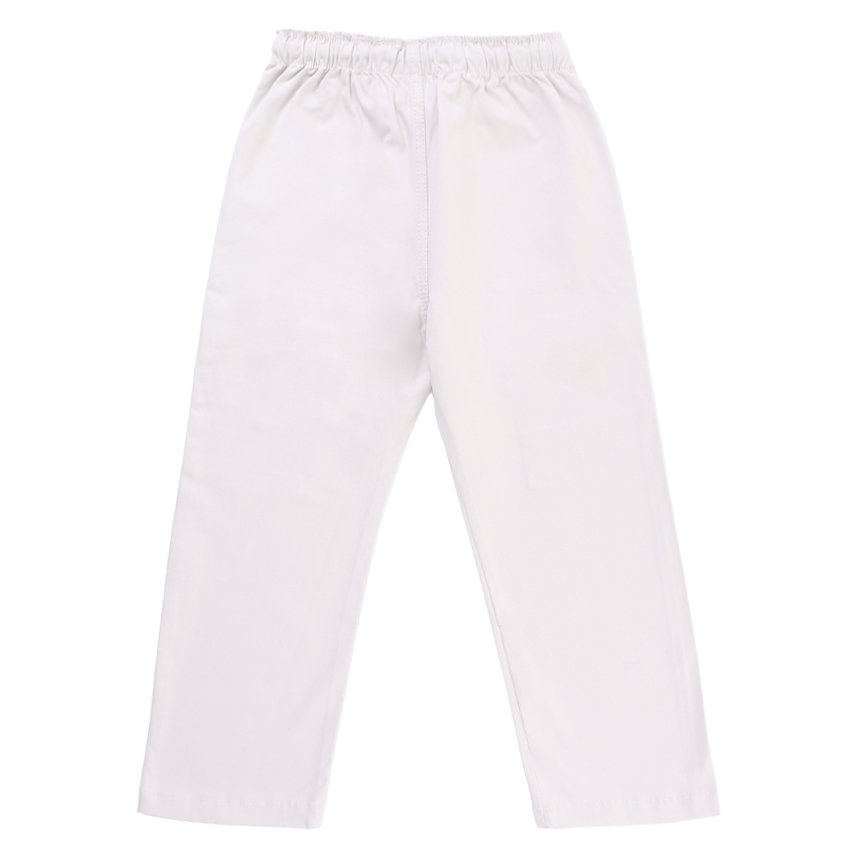 Calça Infantil Clube Do Doce Sarja Com Cadarço Calça Infantil Clube Do Doce Sarja Com Cadarço