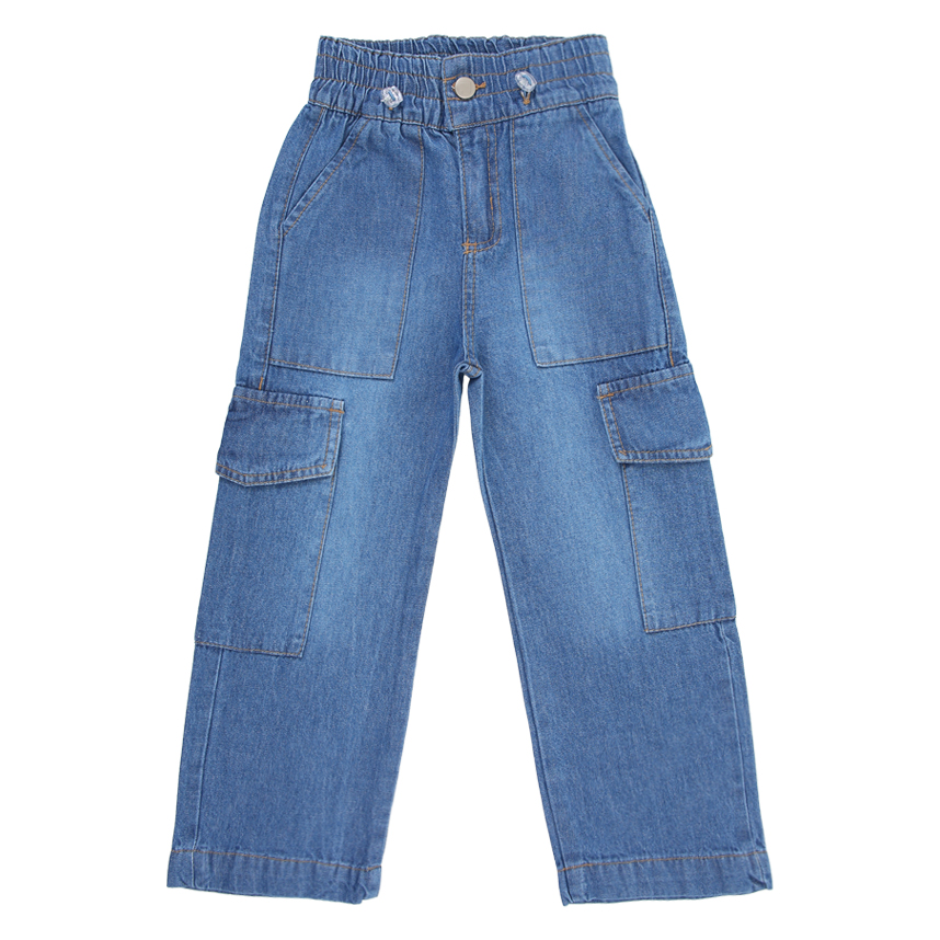 Calça Infantil Clube Do Doce Wide Leg Com Elástico Calça Infantil Clube Do Doce Wide Leg Com Elástico