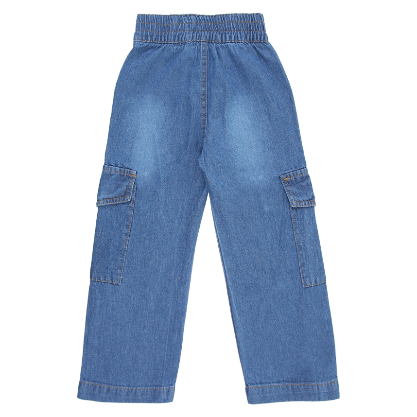 Calça Infantil Clube Do Doce Wide Leg Com Elástico Calça Infantil Clube Do Doce Wide Leg Com Elástico