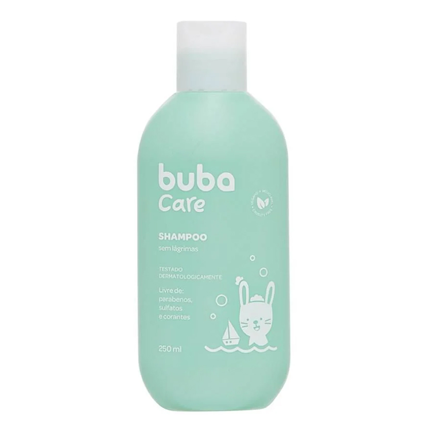 Shampoo Bebê Buba Care 250ml Sem Lágrimas