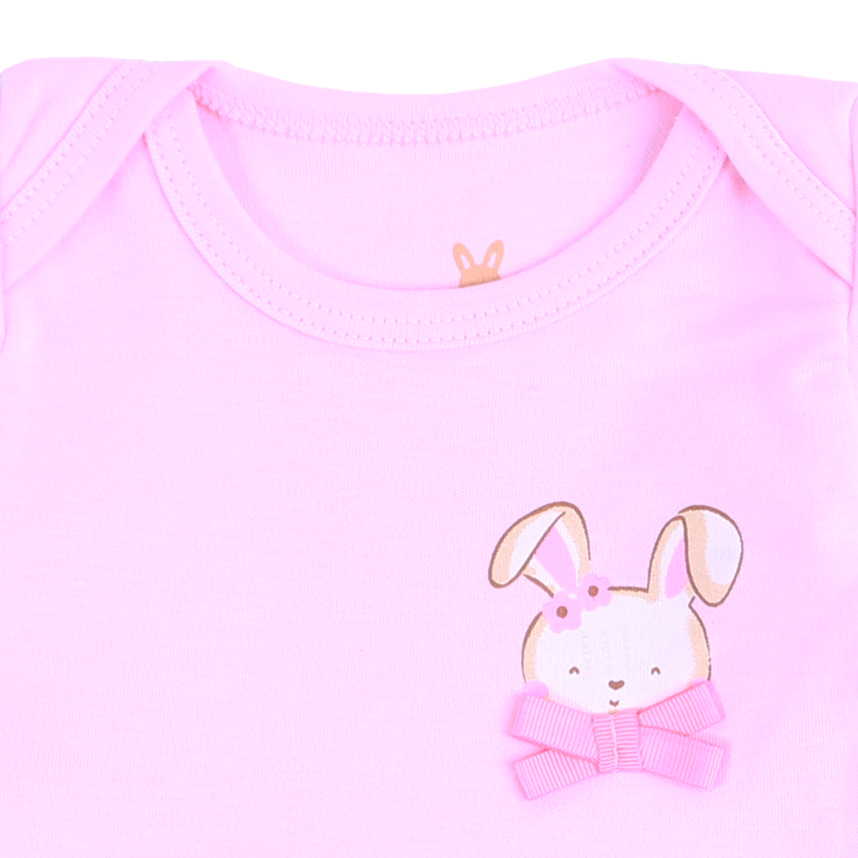 Body Bebê Kiko Baby Vestido Manga Longa Suedine