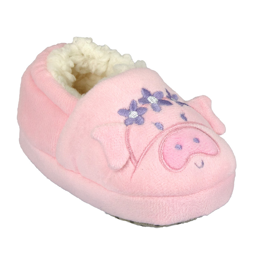 Pantufa Infantil Pimpolho Porquinha Rosa Feminino