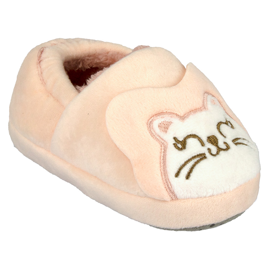 Pantufa Infantil Pimpolho Leoa Rosa Femino