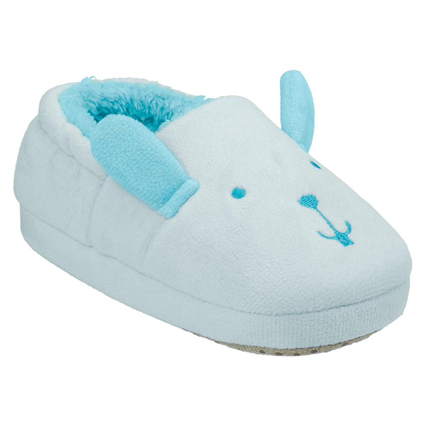 Pantufa Infantil Pimpolho Coelho Azul Masculino