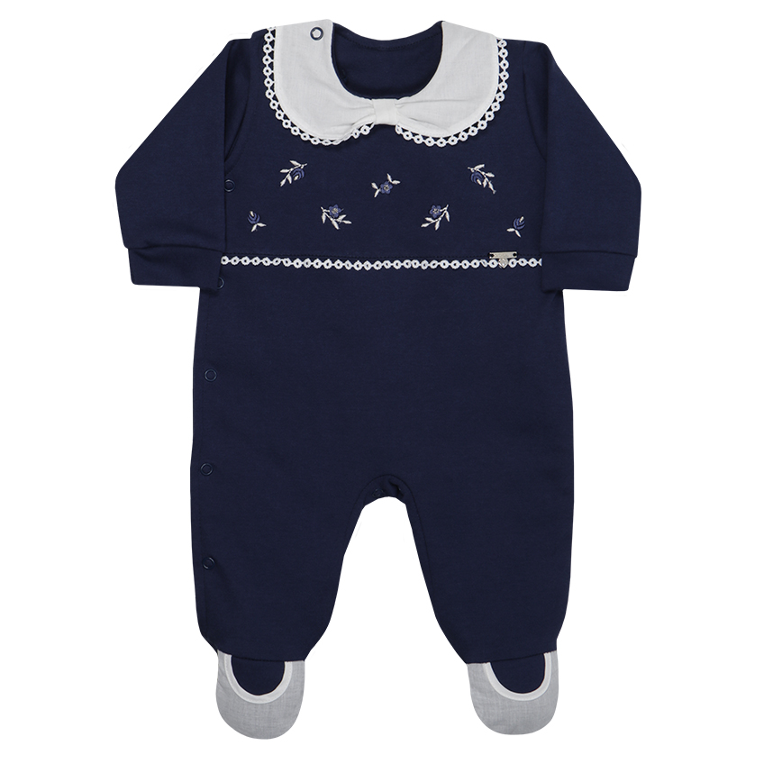 Macacão Longo Bebê Menina Sonho Mágico Com Bordados Macacão Longo Bebê Menina Sonho Mágico Com Bordados