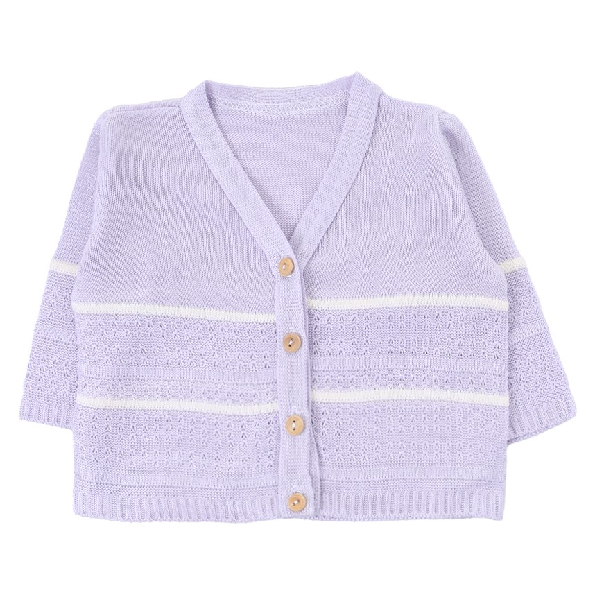 Saída Maternidade Pimpolho Menina Tricot 3 Peças