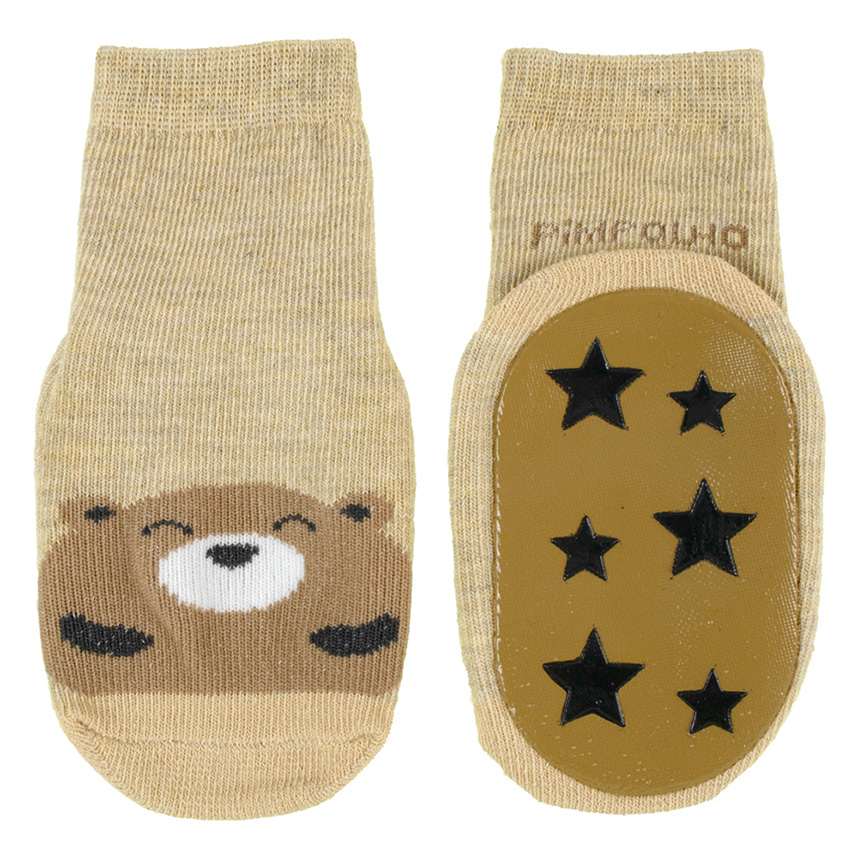 Meia Bebê Pimpolho Antiderrapante Estampas Sortidas