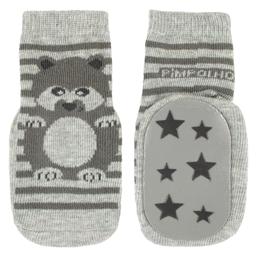 Meia Bebê Pimpolho Antiderrapante Estampas Sortidas Meia Bebê Pimpolho Antiderrapante Estampas Sortidas