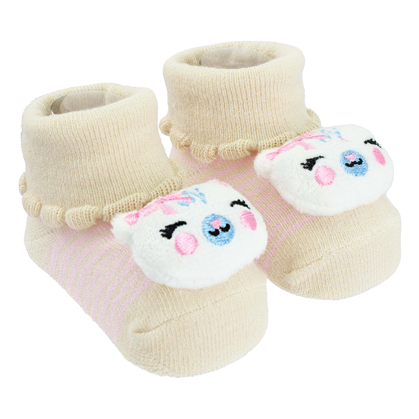 Meia Bebê Pimpolho Aplique De bichinhos Sortidos Meia Bebê Pimpolho Aplique De bichinhos Sortidos