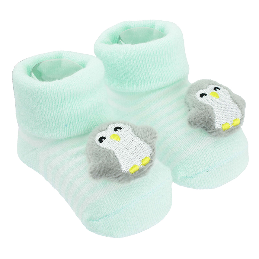 Meia Bebê Pimpolho Aplique De bichinhos Sortidos