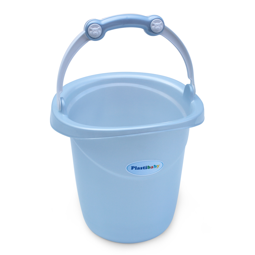 Balde Plastibaby Baby com Alça Texturizada 11 Litros