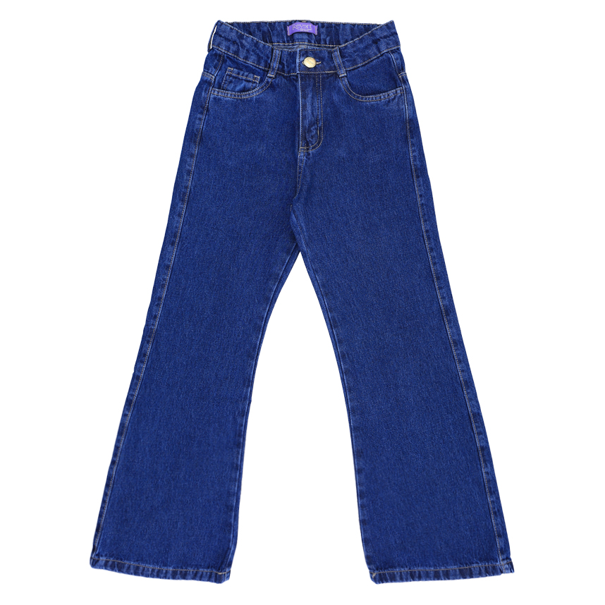 Calça Juvenil Revert Jeans Wide Leg Tradicional
