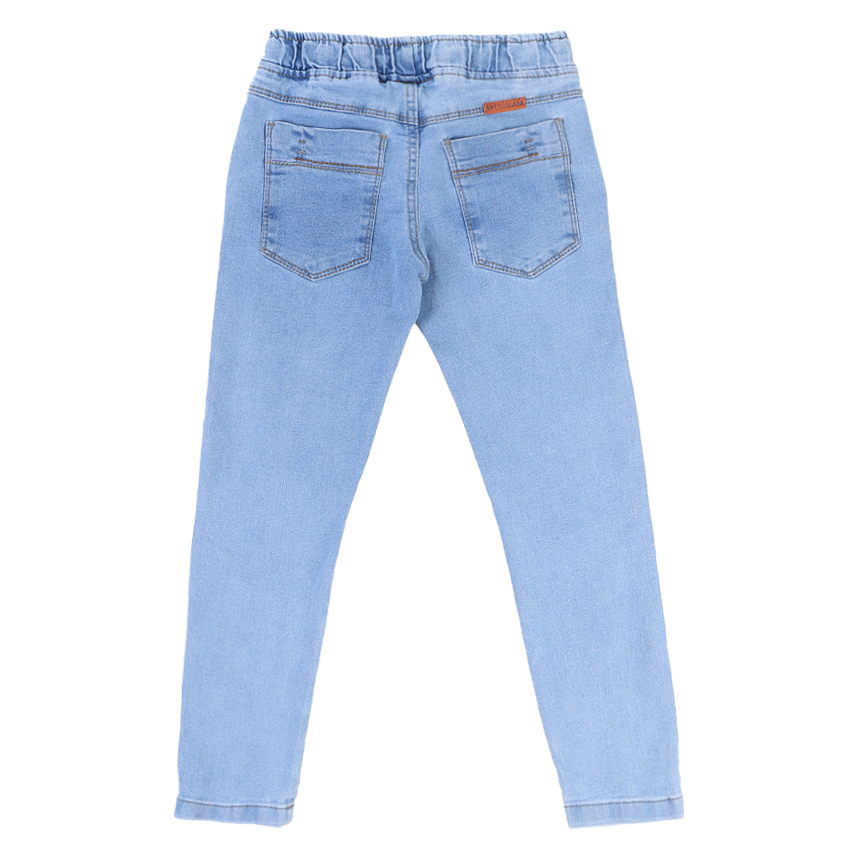 Calça Juvenil Articolare Jogger em Jeans Marmorizado