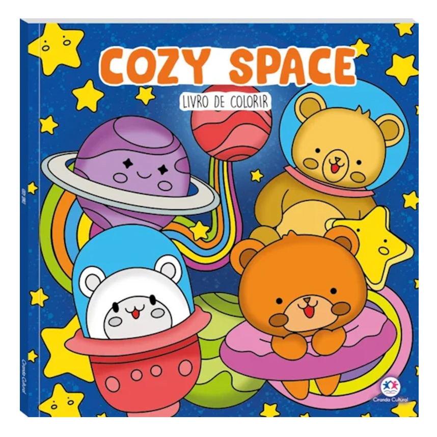 Livro Para Colorir Infantil Ciranda Cultural Cozy Space Livro Para Colorir Infantil Ciranda Cultural Cozy Space