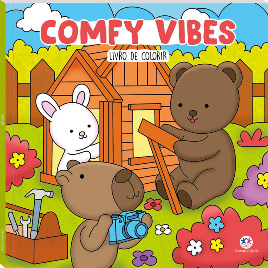 Livro Para Colorir Infantil Ciranda Cultural Comfy Vibes Livro Para Colorir Infantil Ciranda Cultural Comfy Vibes