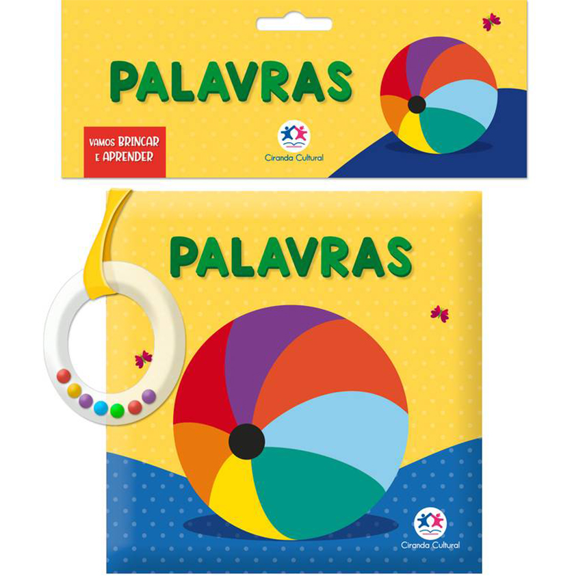 Livro Infantil Ciranda Cultural Tecido Palavras Cores Livro Infantil Ciranda Cultural Tecido Palavras Cores