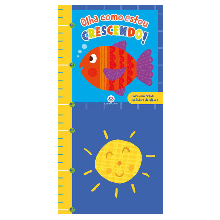 Livro Infantil Ciranda Cultural Olha como estou crescendo Livro Infantil Ciranda Cultural Olha como estou crescendo
