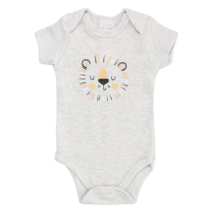 Conjunto Bebê Mini Moon Body E Bermuda Leão Conjunto Bebê Mini Moon Body E Bermuda Leão