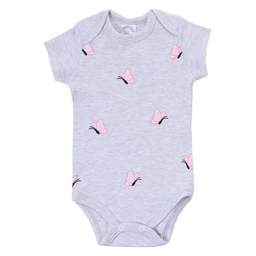Conjunto Bebê Mini Moon Body E Short Borboletas Conjunto Bebê Mini Moon Body E Short Borboletas