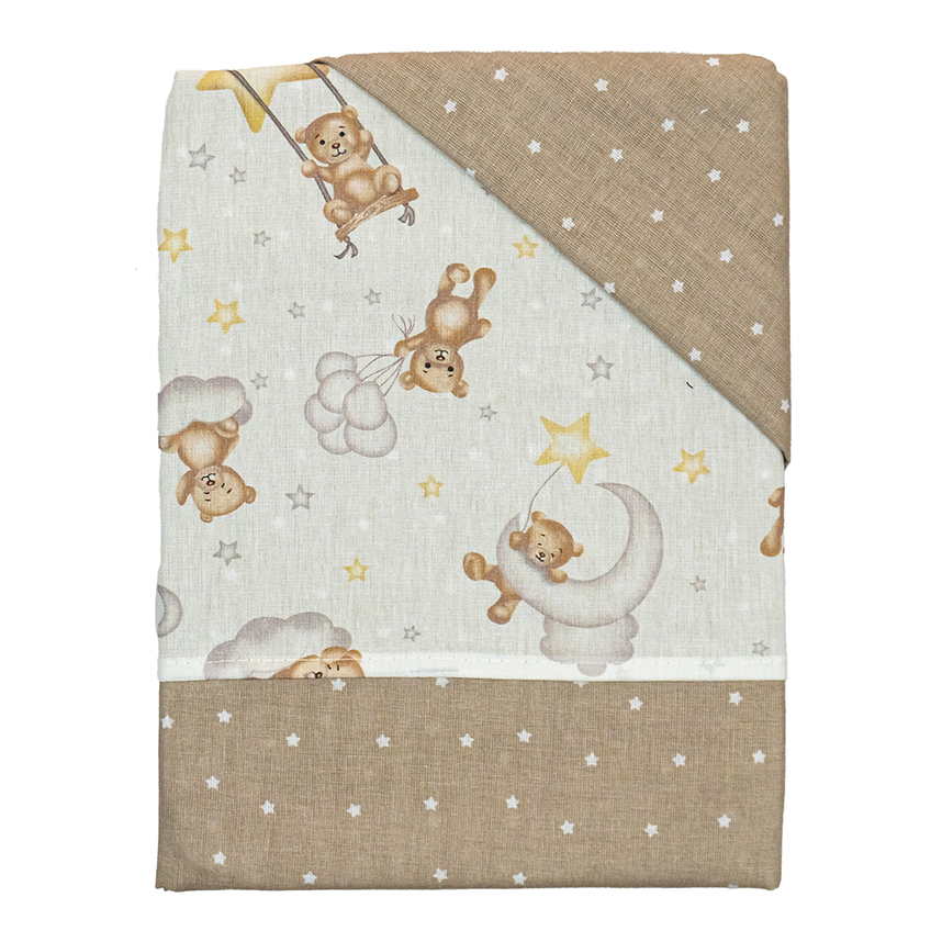 Jogo De Lençol Bublim Sonhos De Berço Estampa Urso 3 Peças Jogo De Lençol Bublim Sonhos De Berço Estampa Urso 3 Peças