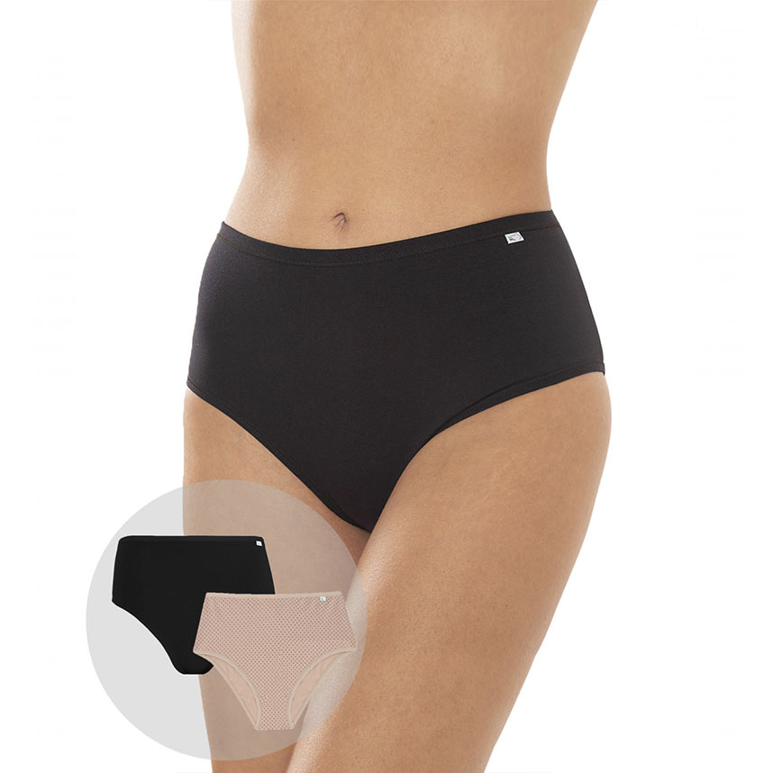 Kit Calcinhas Clássicas Delcotton Em Cotton Com 2 Peças Kit Calcinhas Clássicas Delcotton Em Cotton Com 2 Peças